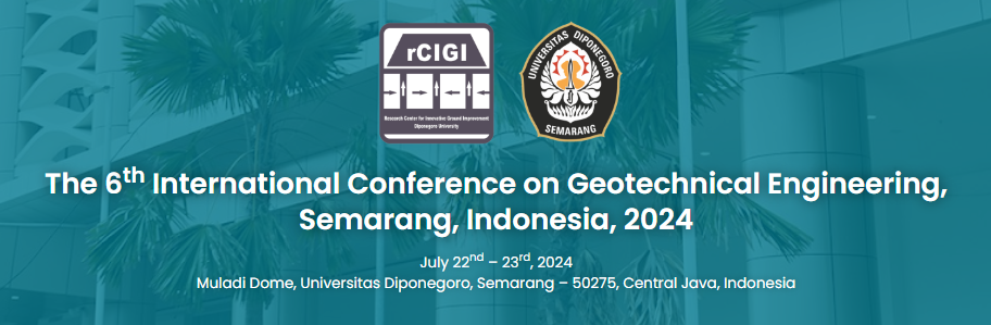 The 6th International Conference on Geotechnical Engineering 2024